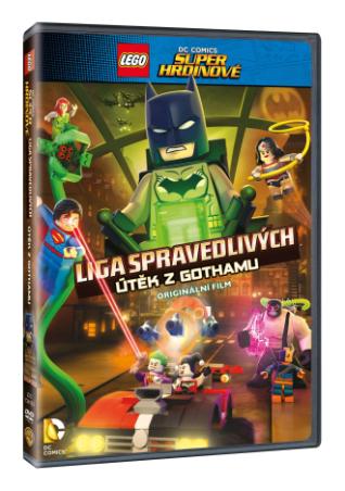 Lego DC Super hrdinové: Útěk z Gothamu (DVD)